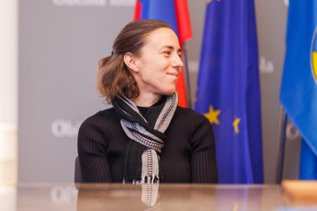 Dr. Andreja Kutnar, direktorica InnoRenew CoE. Foto: Jaka Ivančič. 